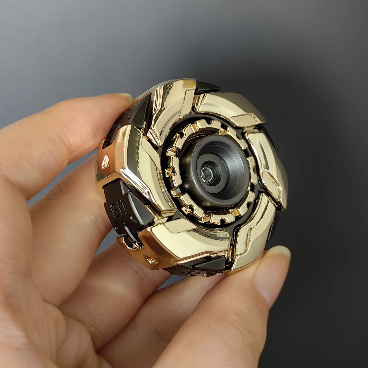 EDC Magnetic Metal Fidget Slider Spinning Top - The Ultimate Stress Relief Toy for Adults