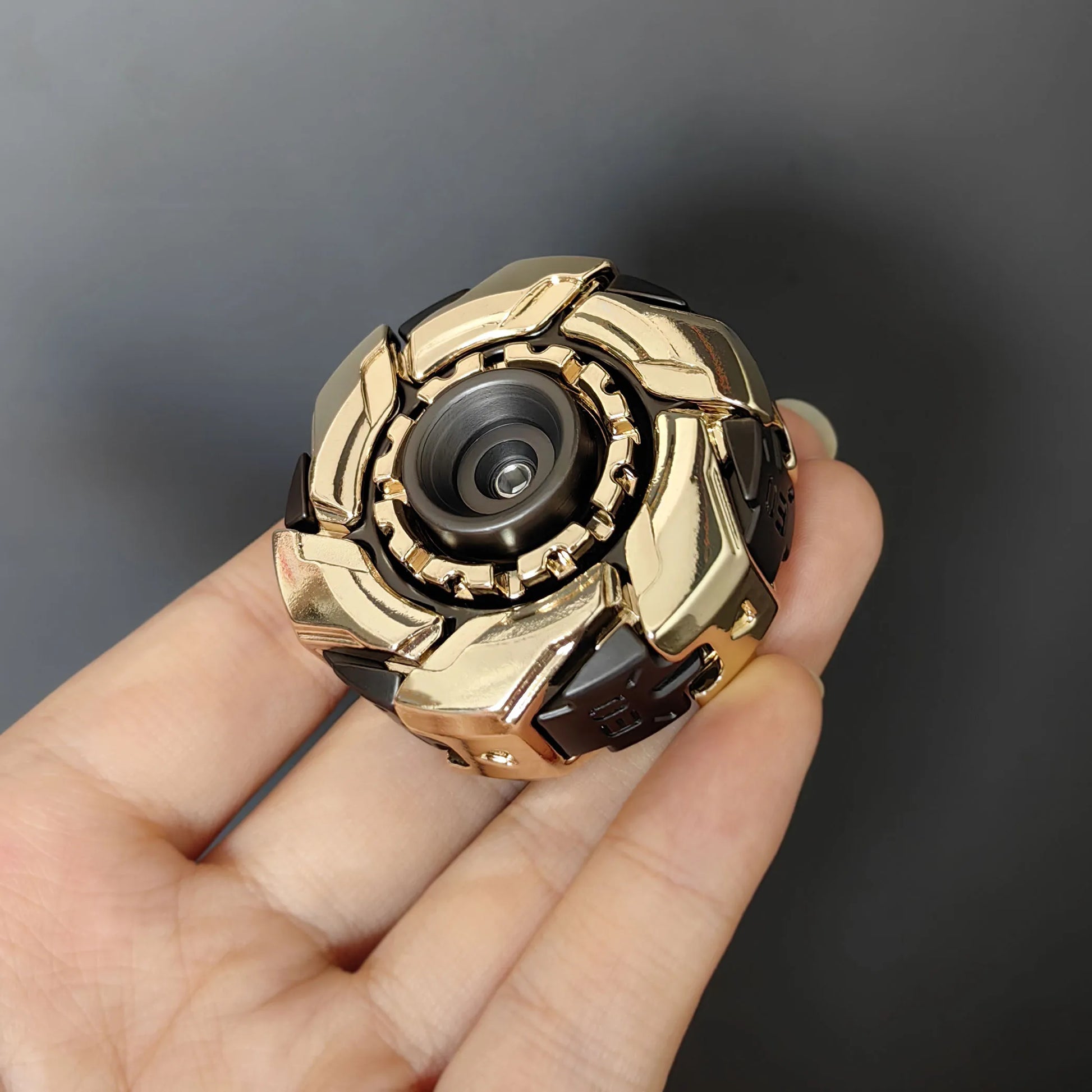EDC Magnetic Metal Fidget Slider Spinning Top - The Ultimate Stress Relief Toy for Adults