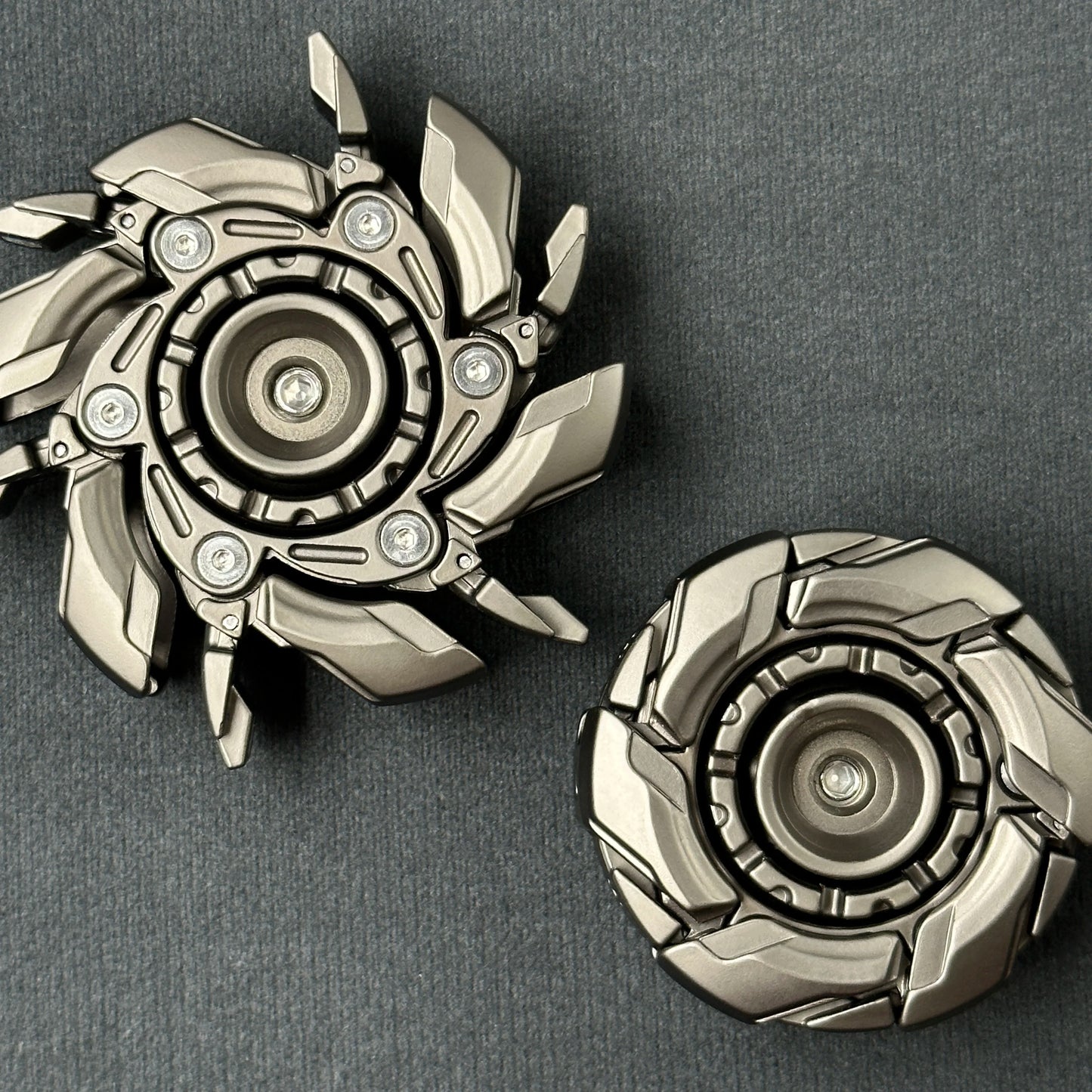 EDC Magnetic Metal Fidget Slider Spinning Top - The Ultimate Stress Relief Toy for Adults