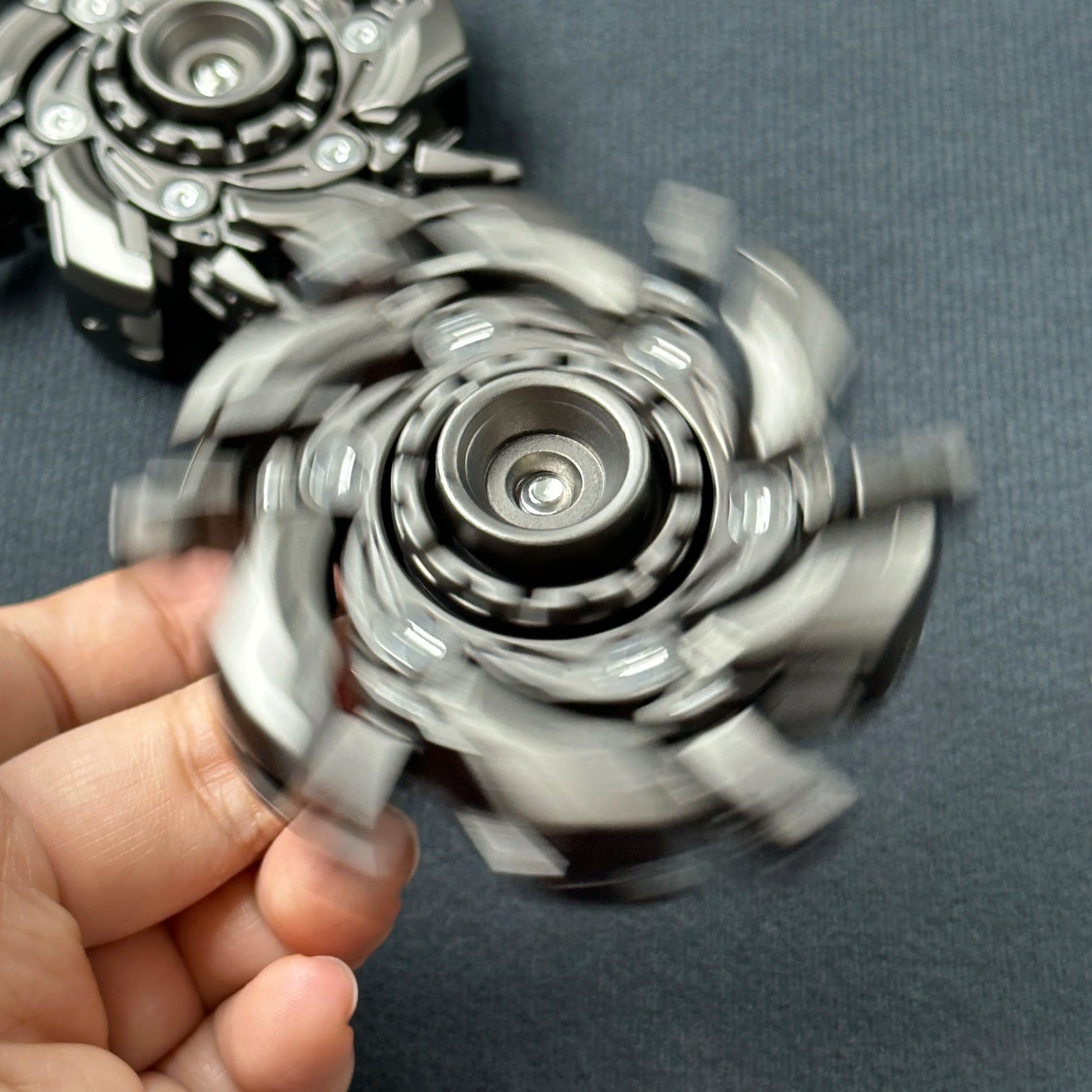 EDC Magnetic Metal Fidget Slider Spinning Top - The Ultimate Stress Relief Toy for Adults