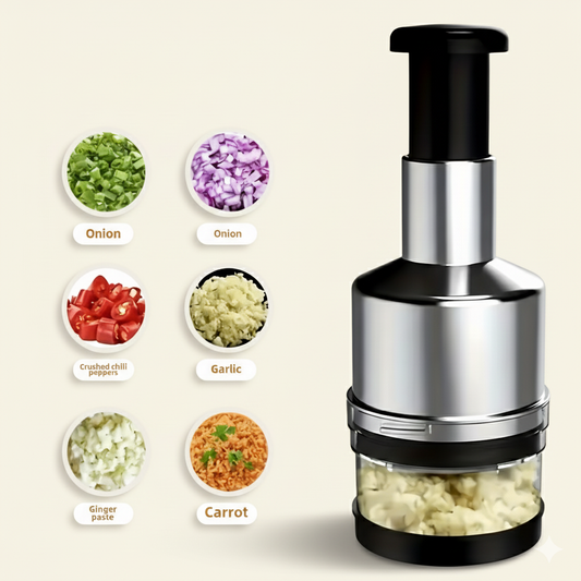 The 1-Press Multifunctional Food Chopper