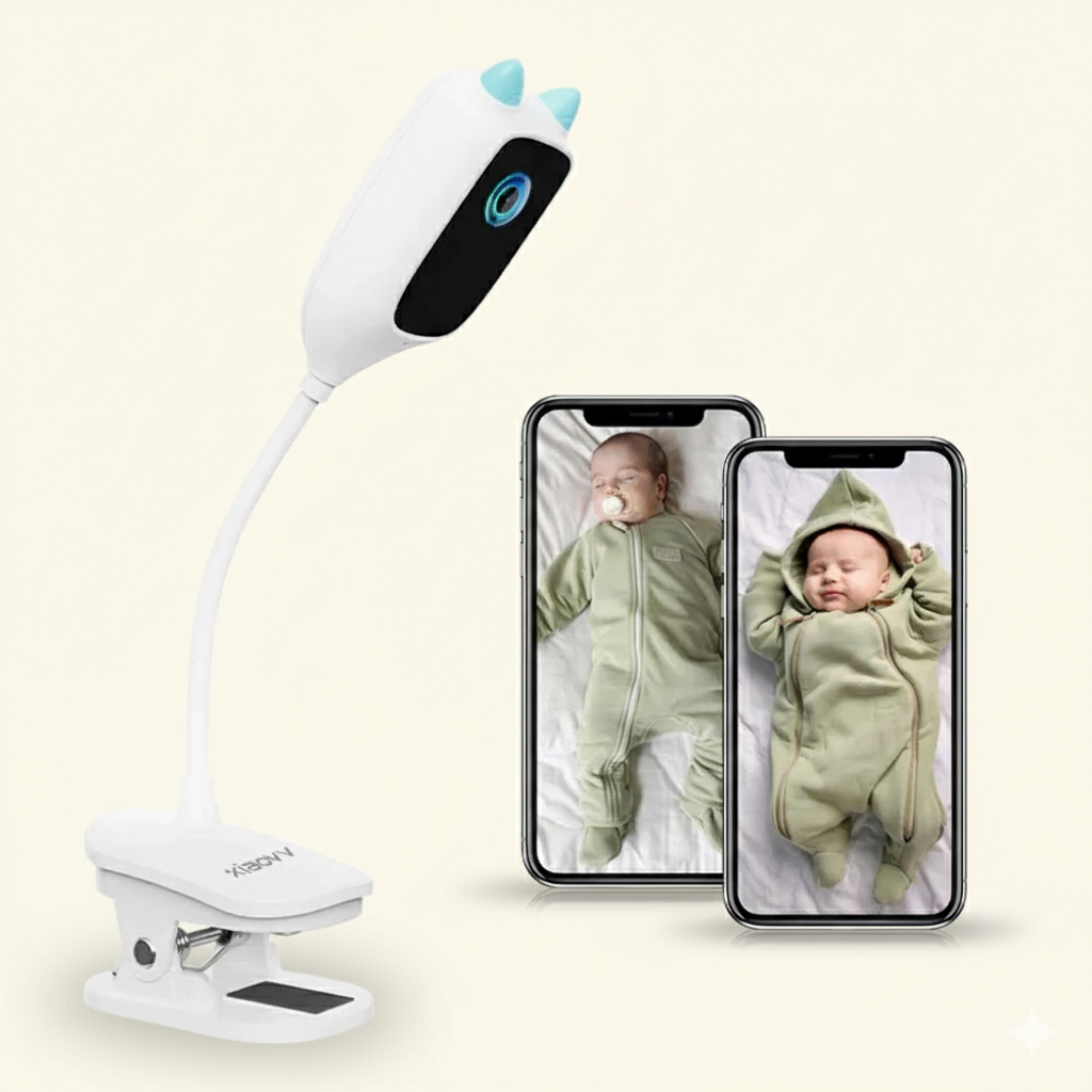 Smart 4MP Baby Cam: 360° View & Crying Detect