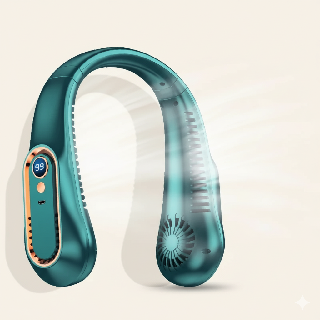 Stay Cool Anywhere: Xiaomi Portable Neck Fan