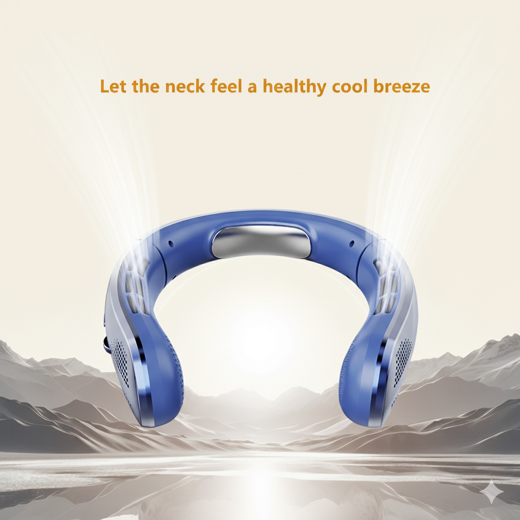 Stay Cool Anywhere: Xiaomi Portable Neck Fan