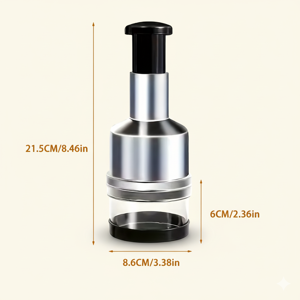 The 1-Press Multifunctional Food Chopper