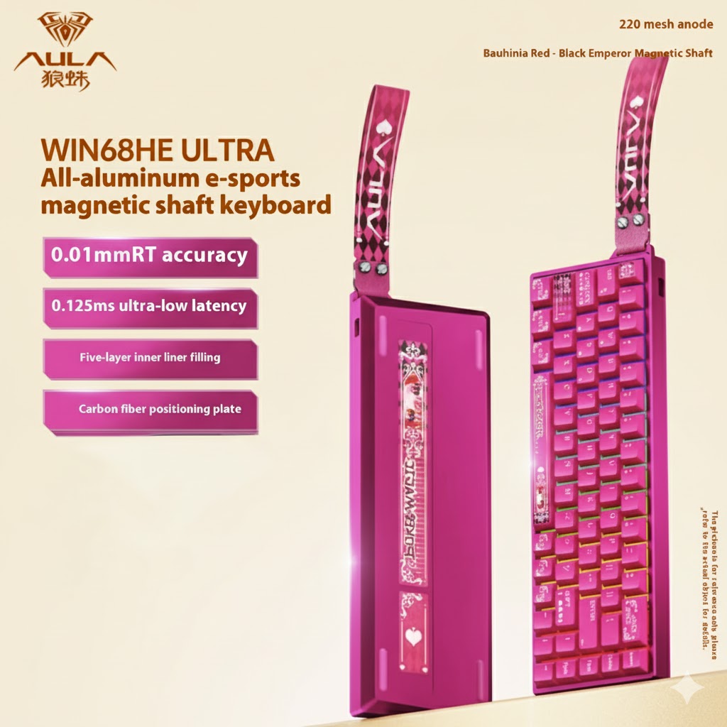Aula Win60/Win68 Magnetic Switch 8K Gaming Mechanical Keyboard - Wired RGB Hot-Swap Esports Gift for PC Gamers